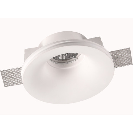 LED lubų šviestuvas, apvalus, gipsinis