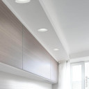 LED lubų šviestuvas, apvalus, gipsinis