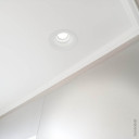 LED lubų šviestuvas, apvalus, gipsinis