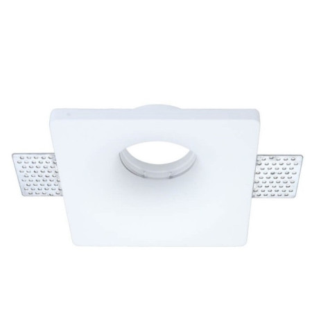 LED lubų šviestuvas, kvadratinis, gipsinis, apvalus