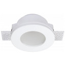 LED lubų šviestuvas, apvalus, plastikinis, matinis stiklas