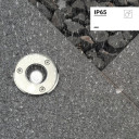 LED lauko taškinis šviestuvas, įmontuojamas, 1W, šalta balta šviesa