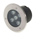 LED lauko taškinis šviestuvas, įmontuojamas, 5W, šalta balta šviesa