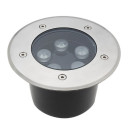 LED lauko taškinis šviestuvas, įmontuojamas, 5W, šalta balta šviesa