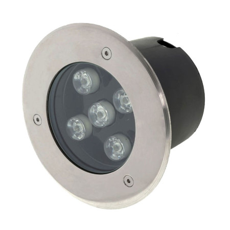 LED lauko taškinis šviestuvas, įmontuojamas, 5W, šilta balta šviesa