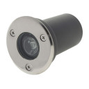 LED lauko taškinis šviestuvas, įmontuojamas, 1W, šilta balta šviesa