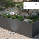 LED lauko taškinis šviestuvas, įmontuojamas, 7W, šalta balta šviesa