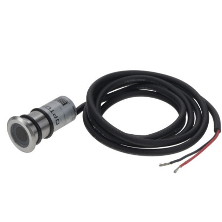 LED žemės paviršinis šviestuvas, nerūdyjantis plienas, 1.3W, šilta balta šviesa