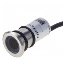 LED žemės paviršinis šviestuvas, nerūdyjantis plienas, 1.3W, mėlyna šviesa