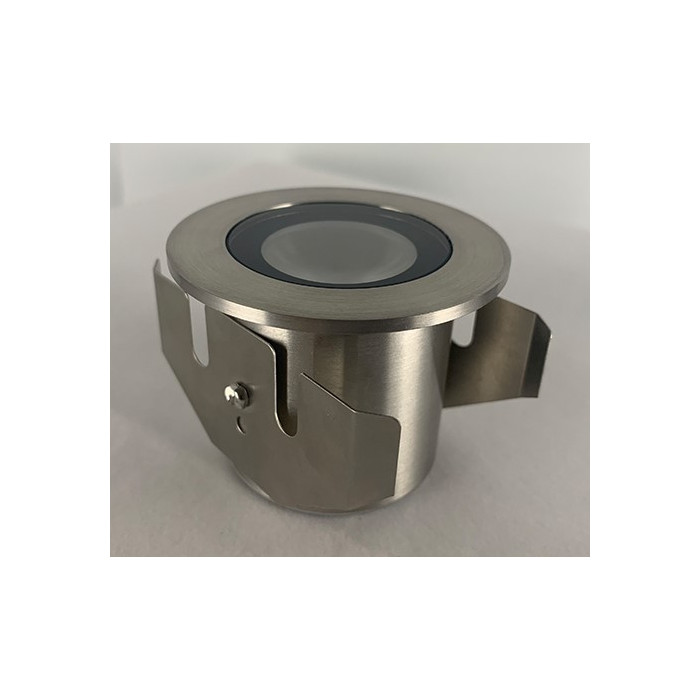 LED žemės paviršinis šviestuvas, su šešėliu, 1.3W, šalta balta šviesa