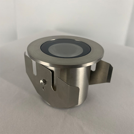 LED žemės paviršinis šviestuvas, su šešėliu, 1.3W, šilta balta šviesa