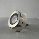 LED žemės paviršinis šviestuvas, su šešėliu, 1.3W, šilta balta šviesa