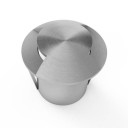 LED žemės paviršinis šviestuvas, nerūdyjantis plienas, 2 spinduliai, 1.3W, šalta balta šviesa