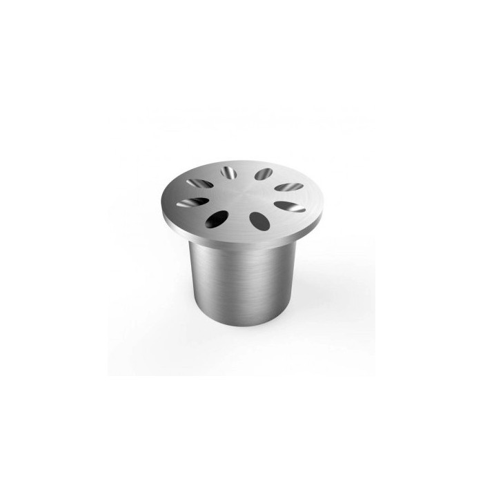 LED šviestuvas, mini, įleidžiamas, nerūdyjantis plienas, 1.3W, šilta balta šviesa