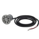 LED šviestuvas, mini, įleidžiamas, nerūdyjantis plienas, 1.3W, šilta balta šviesa