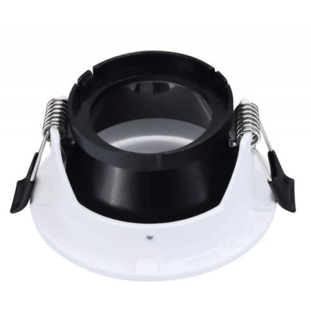 LED taškinis šviestuvas, apvalus, baltas, kvadratas