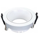 LED taškinis šviestuvas, apvalus, baltas reflektorius