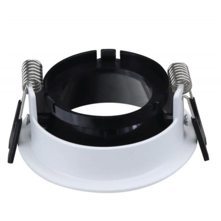 LED taškinis šviestuvas, apvalus, juodas reflektorius