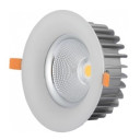 LED taškinis šviestuvas, TUV sertifikuotas, 40W, šalta balta šviesa