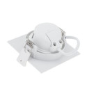 LED šviestuvas, kvadratinis, pasukamas, 5W, neutrali balta šviesa