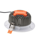 LED taškinis šviestuvas, TUV sertifikuotas, 145°, 15W, šalta balta šviesa