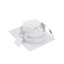 LED šviestuvas, kvadratinis, pasukamas, 7W, neutrali balta šviesa