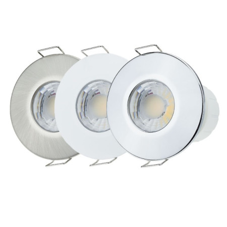 LED šviestuvas, ugniai atsparus 8W, CCT šviesa