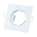 LED šviestuvo karkasas, kvadratinis, nereguliuojamas, baltas, 2vnt./pak.