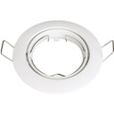 LED šviestuvas, apvalus, pasukamas, baltas