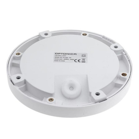 LED laiptų šviestuvas, apvalus, baltas, 2W, neutrali balta šviesa