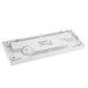 LED laiptų šviestuvas, stačiakampis, baltas, 3W, šilta balta šviesa