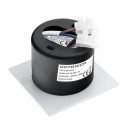 LED laiptų šviestuvas, kvadratinis, baltas, 3W, apskritimas, šilta balta šviesa