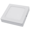 LED paviršinė panelė, kvadratinė, 12W, šalta balta šviesa