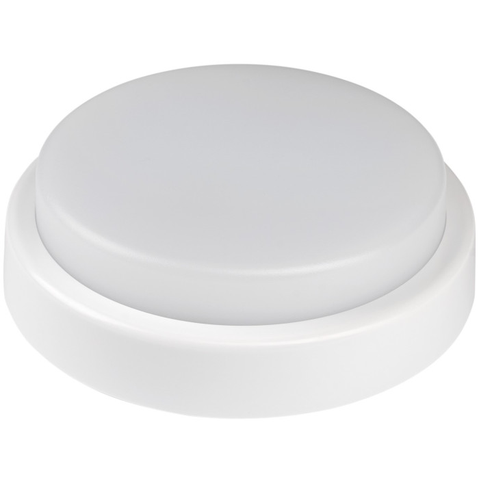 LED paviršinė panelė, apvali, 8W, šilta balta šviesa