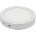 LED paviršinė panelė, apvali, 5 metai garantija, garantija, 12W, šalta balta šviesa