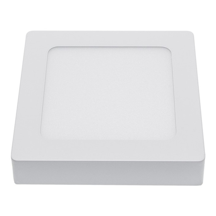 LED paviršinė panelė, kvadratinė, 5 metai garantija, garantija, 12W, šalta balta šviesa