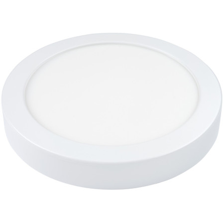 LED paviršinė panelė, apvali, 24W, CCT šviesa