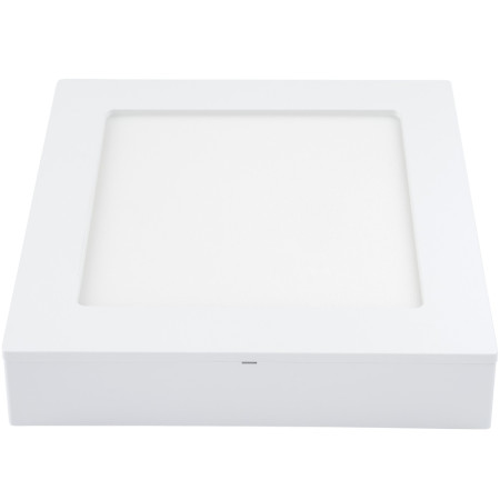 LED paviršinė panelė, kvadratinė, 12W, CCT šviesa