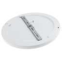 LED paviršinė panelė, apvali, plona, 30W, CCT šviesa