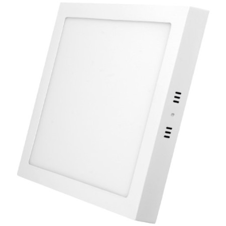 LED paviršinė mini panelė, kvadratinė, 6W, šalta balta šviesa