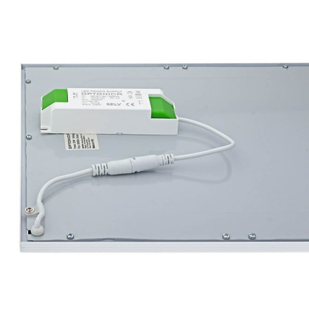 LED panelė, 120x30, 36W, UGR19, šalta balta šviesa