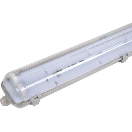 Šviestuvas T8 LED lempai 2*60cm su vieno galo maitinimu