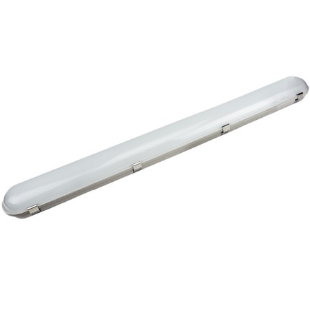 LED šviestuvas, 60W, vandeniui atsparus, PIR jutiklis, šalta balta šviesa