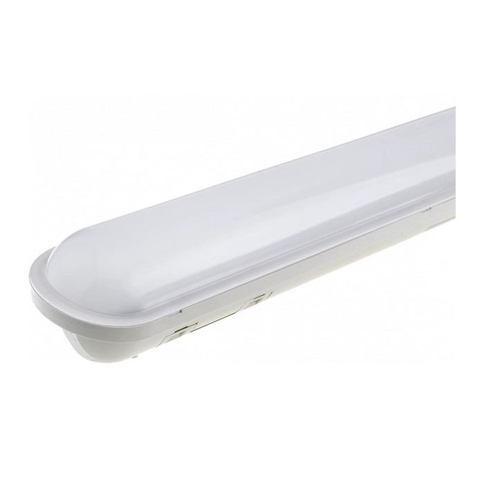 LED šviestuvas, 40W, vandeniui atsparus, avarinis režimas, šalta balta šviesa