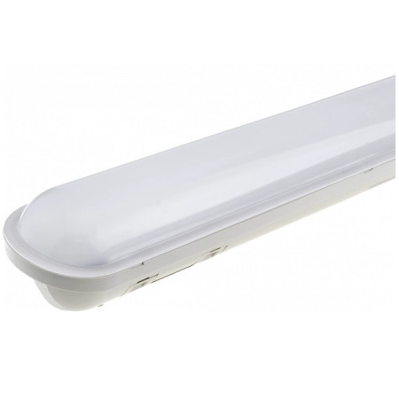 LED šviestuvas, 40W, vandeniui atsparus, avarinis režimas, šalta balta šviesa