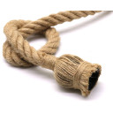 LED lubų lempos laikiklis, virvės imitacija