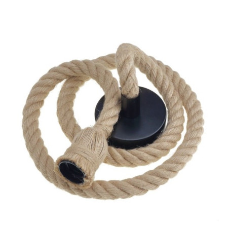 LED lubų lempos laikiklis, virvės imitacija