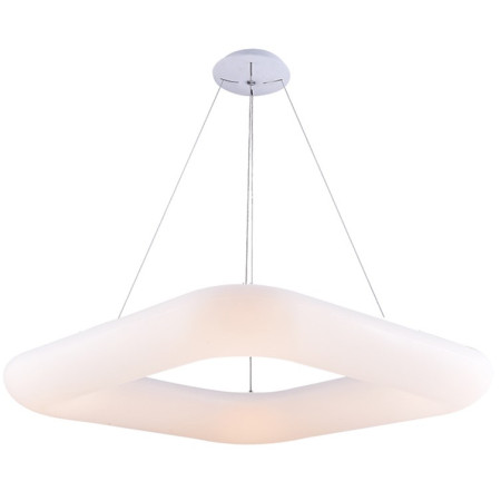 LED lubų šviestuvas, 50W, kvadratas, šilta balta šviesa