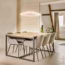 LED lubų šviestuvas, 50W, kvadratas, šilta balta šviesa