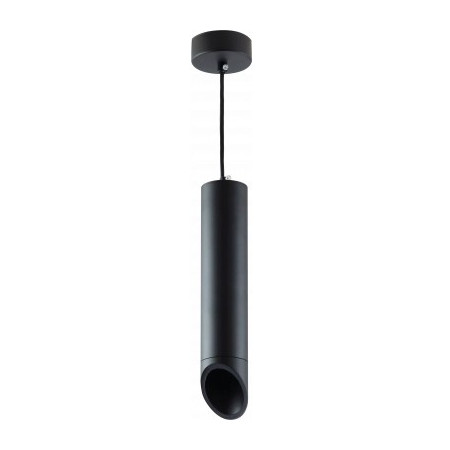 LED lubų šviestuvas, juodas, reflektorius juodas, 300mm